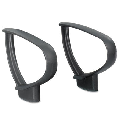 Optional Loop Arm Kit for Mesh Extended Height Chairs for Safco Vue Mesh Extended-Height Chairs, Black, 2/Set OrdermeInc OrdermeInc