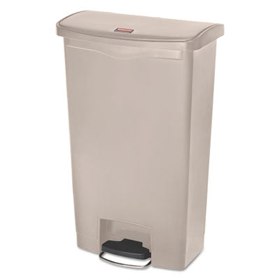 Streamline Resin Step-On Container, Front Step Style, 18 gal, Polyethylene, Beige OrdermeInc OrdermeInc