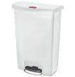 Streamline Resin Step-On Container, Front Step Style, 24 gal, Polyethylene, Beige OrdermeInc OrdermeInc