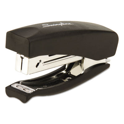 Soft Grip Half Strip Hand Stapler, 20-Sheet Capacity, Black OrdermeInc OrdermeInc