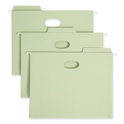 Smead™ FasTab Hanging Pockets, Letter Size, 1/3-Cut Tabs, Moss, 9/Box OrdermeInc OrdermeInc