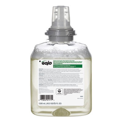 GOJO® TFX Green Certified Foam Hand Cleaner Refill, Unscented, 1,200 mL, 2/Carton OrdermeInc OrdermeInc