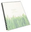 100% Recycled Poly Binding Cover, Frost, 11 x 8.5, Unpunched, 25/Pack OrdermeInc OrdermeInc