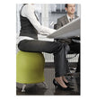 Zenergy Ball Chair, Backless, Supports Up to 250 lb, Grass Fabric Seat, Silver Base OrdermeInc OrdermeInc