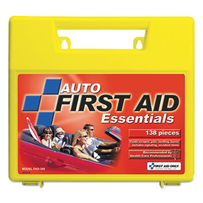 Essentials First Aid Kit for 5 People, 138 Pieces, Plastic Case OrdermeInc OrdermeInc