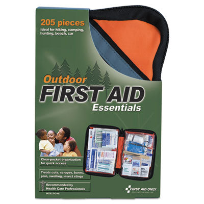 Outdoor Softsided First Aid Kit for 10 People, 205 Pieces, Fabric Case OrdermeInc OrdermeInc