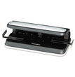 32-Sheet Easy Touch Two- to Three-Hole Punch with Cintamatic Centering, 9/32" Holes, Black/Gray OrdermeInc OrdermeInc