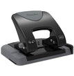 20-Sheet SmartTouch Two-Hole Punch, 9/32" Holes, Black/Gray OrdermeInc OrdermeInc