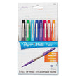SANFORD Flair Felt Tip Porous Point Pen, Stick, Extra-Fine 0.4 mm, Assorted Ink and Barrel Colors, 8/Pack - OrdermeInc