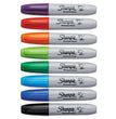 SANFORD Chisel Tip Permanent Marker, Medium Chisel Tip, Assorted Colors, 8/Set - OrdermeInc