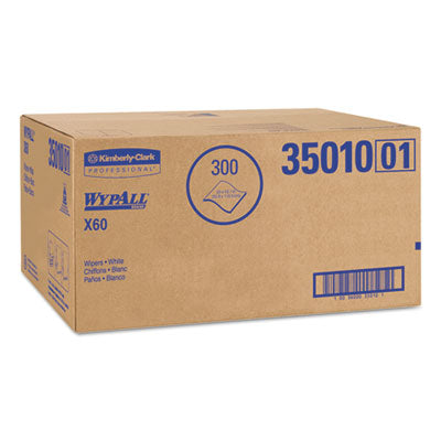 WypAll® X60 Shower Towels, 22.5 x 39, White, 100/Box, 3 Boxes/Carton - OrdermeInc
