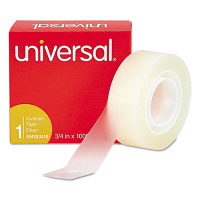 Invisible Tape, 1" Core, 0.75" x 83.33 ft, Clear, 6/Pack OrdermeInc OrdermeInc