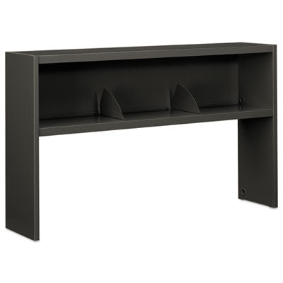 38000 Series Stack On Open Shelf Hutch, 60w x 13.5d x 34.75h, Charcoal OrdermeInc OrdermeInc