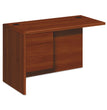 10700 "L" Workstation Return, Left 3/4 Pedestal, 48w x 24d x 29.5h, Cognac OrdermeInc OrdermeInc