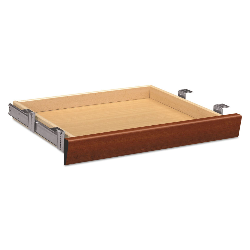 Laminate Angled Center Drawer, 22w x 15.38d x 2.5h, Cognac OrdermeInc OrdermeInc