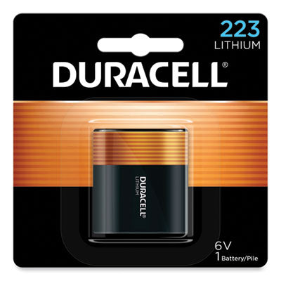 Duracell® Specialty High-Power Lithium Battery, 223, 6 V OrdermeInc OrdermeInc