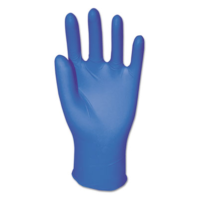 BOARDWALK Disposable General-Purpose Powder-Free Nitrile Gloves, Large, Blue, 5 mil, 100/Box - OrdermeInc