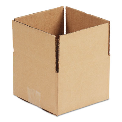 Fixed-Depth Corrugated Shipping Boxes, Regular Slotted Container (RSC), 12" x 12" x 8", Brown Kraft, 25/Bundle OrdermeInc OrdermeInc