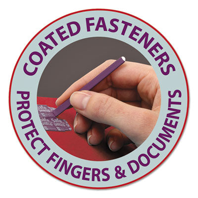 Colored Pressboard Fastener Folders with SafeSHIELD Fasteners, 2" Expansion, 2 Fasteners, Letter Size, Bright Red, 25/Box OrdermeInc OrdermeInc