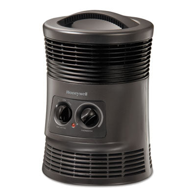 HONEYWELL ENVIRONMENTAL 360 Surround Fan Forced Heater, 1,500 W, 9 x 9 x 12, Gray - OrdermeInc