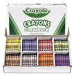 BINNEY & SMITH / CRAYOLA Classpack Large Size Crayons, 50 Each of 8 Colors, 400/Box - OrdermeInc