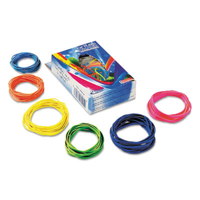 Brites Pic-Pac Rubber Bands, Size 54 (Assorted), 0.04" Gauge, Assorted Colors, 1.5 oz Box, Band-Count Varies OrdermeInc OrdermeInc