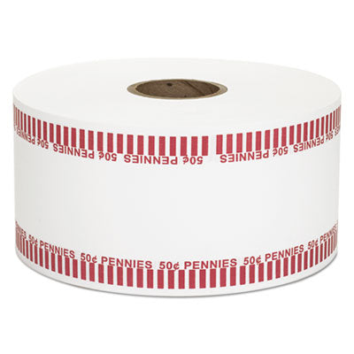 PAP-R PRODUCTS Automatic Coin Rolls, Pennies, $.50, 1900 Wrappers/Roll - OrdermeInc