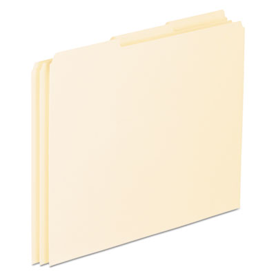 Pendaflex® Blank Top Tab File Guides, 1/3-Cut Top Tab, Blank, 8.5 x 11, Manila, 100/Box OrdermeInc OrdermeInc