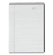 TOPS™ Docket Diamond Top-Wire Ruled Planning Pad, Wide/Legal Rule, Black Cover, 60 White 8.5 x 11.75 Sheets OrdermeInc OrdermeInc