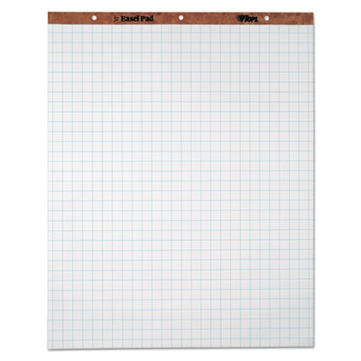 Easel Pads, Quadrille Rule (1 sq/in), 27 x 34, White, 50 Sheets, 4/Carton OrdermeInc OrdermeInc