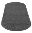 EcoGuard Diamond Floor Mat, Double Fan, 36 x 96, Charcoal OrdermeInc OrdermeInc