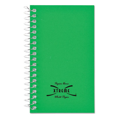 Paper Blanc Xtreme White Wirebound Memo Books, Narrow Rule, Randomly Assorted Cover Color, (60) 5 x 3 Sheets - OrdermeInc