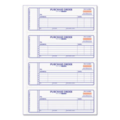 Rediform® Purchase Order Book, 5 Lines, Two-Part Carbonless, 7 x 2.75, 4 Forms/Sheet, 400 Forms Total OrdermeInc OrdermeInc