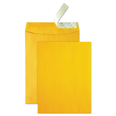 Quality Park™ High Bulk Redi-Strip Catalog Envelope, #10 1/2, Cheese Blade Flap, Redi-Strip Adhesive Closure, 9 x 12, Brown Kraft, 250/CT OrdermeInc OrdermeInc