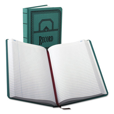 Account Record Book, Record-Style Rule, Blue Cover, 11.75 x 7.25 Sheets, 500 Sheets/Book OrdermeInc OrdermeInc