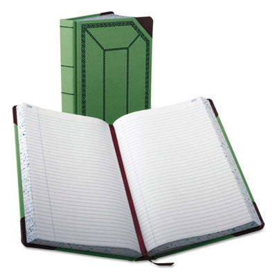 Account Record Book, Record-Style Rule, Green/Black/Red Cover, 12.13 x 7.44 Sheets, 500 Sheets/Book OrdermeInc OrdermeInc