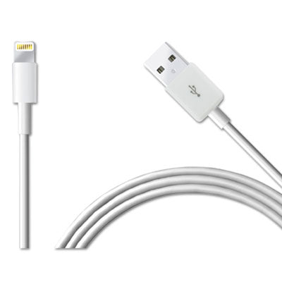 BYTECH Apple Lightning Cable, 3.5 ft, White