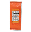 GOJO® FAST TOWELS Hand Cleaning Towels, 2-Ply, 7.75 x 11, Fresh Citrus, Blue, 60/Pack, 6 Packs/Carton OrdermeInc OrdermeInc