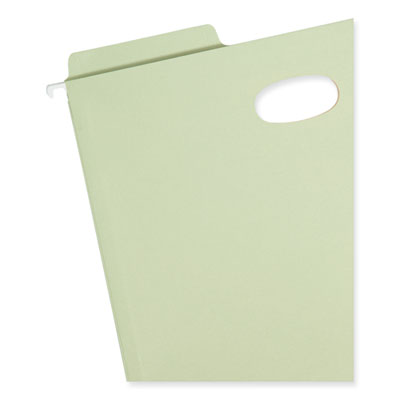 Smead™ FasTab Hanging Pockets, Letter Size, 1/3-Cut Tabs, Moss, 9/Box OrdermeInc OrdermeInc