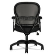 Wave Mesh Mid-Back Task Chair, Supports Up to 250 lb, 18" to 22.25" Seat Height, Black OrdermeInc OrdermeInc