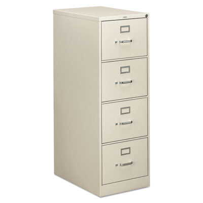 310 Series Vertical File, 4 Legal-Size File Drawers, Light Gray, 18.25" x 26.5" x 52" OrdermeInc OrdermeInc