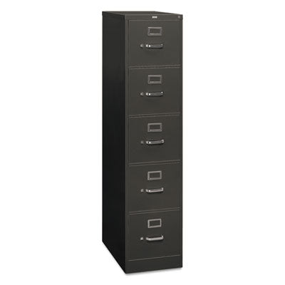 310 Series Vertical File, 5 Letter-Size File Drawers, Charcoal, 15" x 26.5" x 60" OrdermeInc OrdermeInc