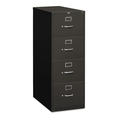 310 Series Vertical File, 4 Legal-Size File Drawers, Charcoal, 18.25" x 26.5" x 52" OrdermeInc OrdermeInc