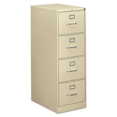 310 Series Vertical File, 4 Legal-Size File Drawers, Putty, 18.25" x 26.5" x 52" OrdermeInc OrdermeInc