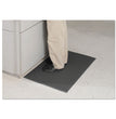 MILLENNIUM MAT COMPANY Air Step Antifatigue Mat, Polypropylene, 24 x 36, Black