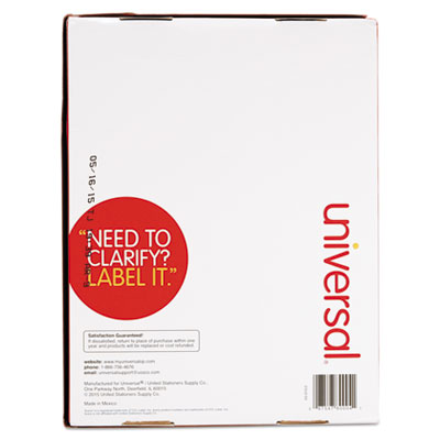 White Labels, Inkjet/Laser Printers, 2 x 4, White, 10/Sheet, 250 Sheets/Box OrdermeInc OrdermeInc