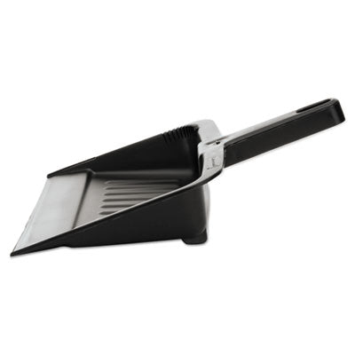 RUBBERMAID COMMERCIAL PROD. Heavy-Duty Dustpan, 8.25 x 12.25 , Polypropylene, Charcoal - OrdermeInc