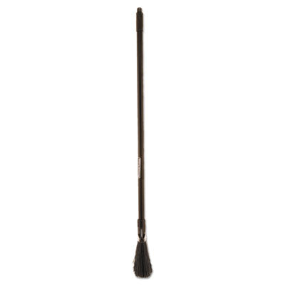 RUBBERMAID COMMERCIAL PROD. Angled Lobby Broom, Poly Bristles, 35" Handle, Black - OrdermeInc