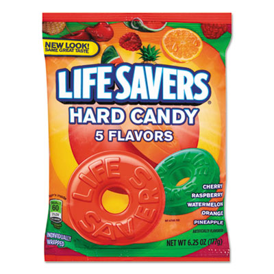 LifeSavers® Hard Candy, Original Five Flavors, 6.25 oz Bag - OrdermeInc