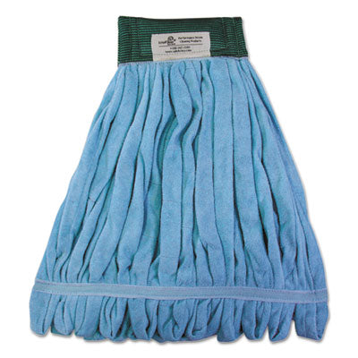 Microfiber Looped-End Wet Mop Heads, Large, Blue, 12/Carton OrdermeInc OrdermeInc